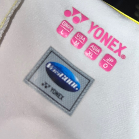 ⚡️🤍Electric yellow and white women’s Yonex tournament tennis tank🤍⚡️ - Picture 3 of 4